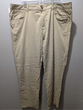 Tommy Bahama Men's Beige Stretch Casual Pants Size 42x34